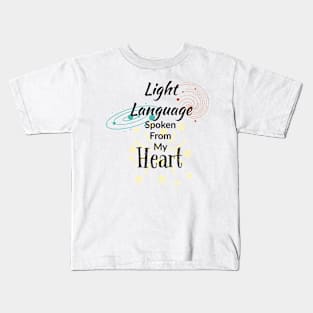 Light language Kids T-Shirt